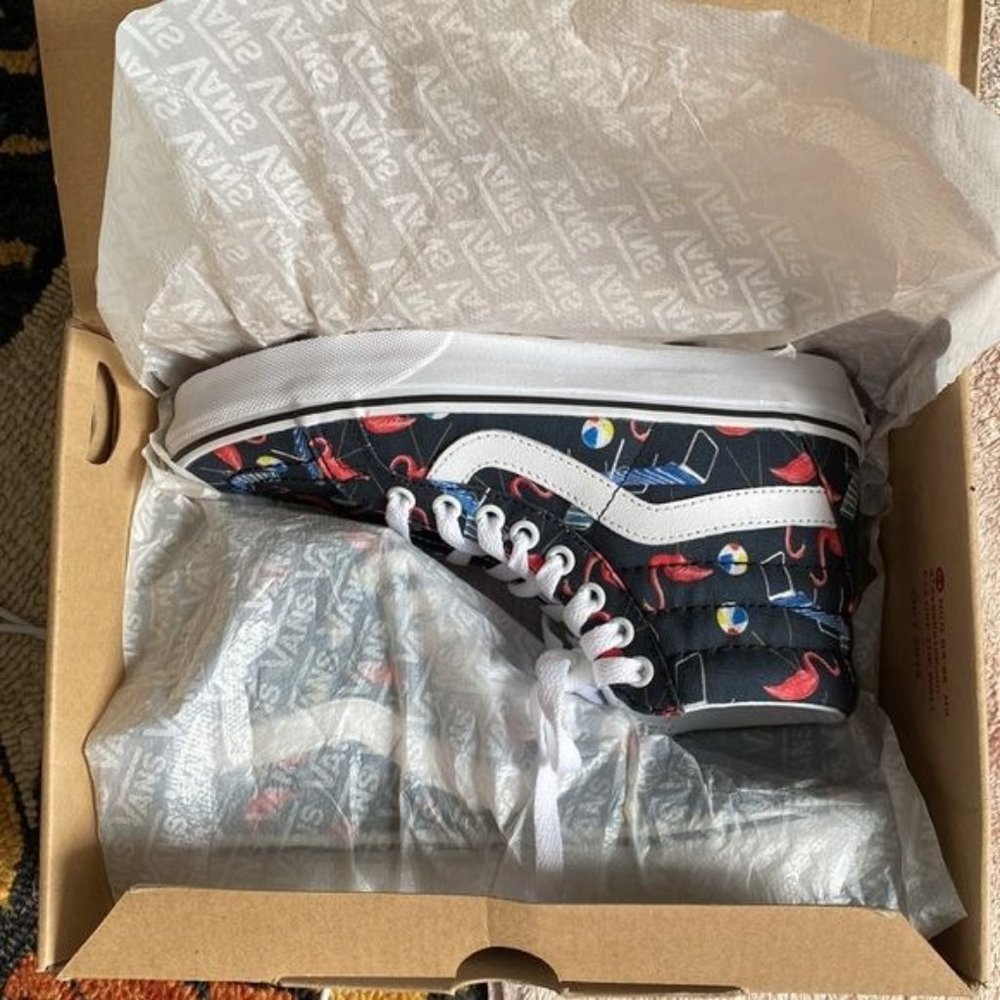 Vans Sk8 High Sneaker Black Reissue Pool Vibes 5.5, 4 - Picture 15 of 15